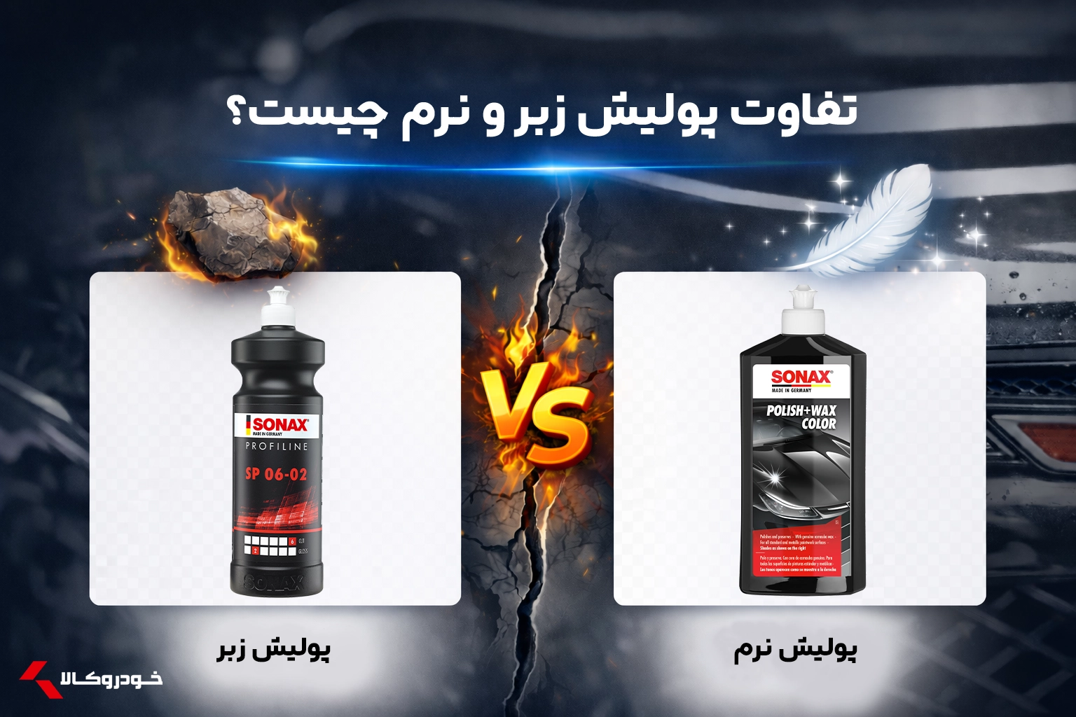 تفاوت پولیش زبر و نرم